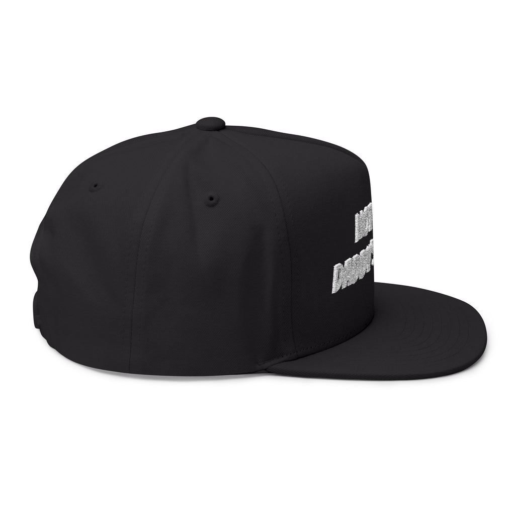 Flat Bill Cap — "Not Your Daddy's Bagger" Embroidered Snapback Hat